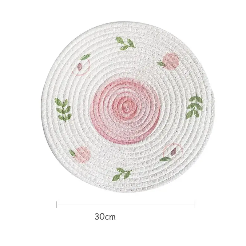 a white plate with pink flowers on it