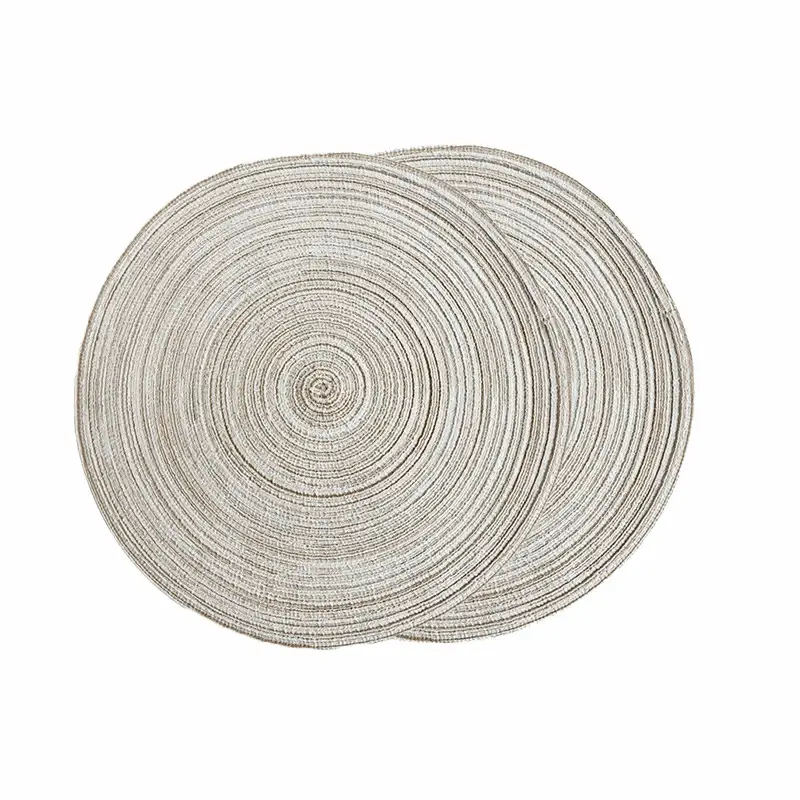 a white plate with a spiral design on it