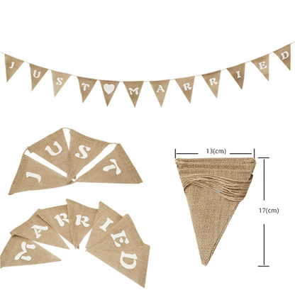 a picture of a bunting banner and other decorations