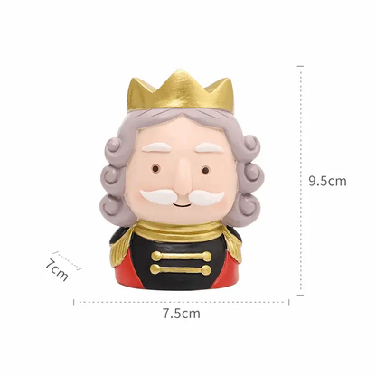 a toy with a crown on top of it