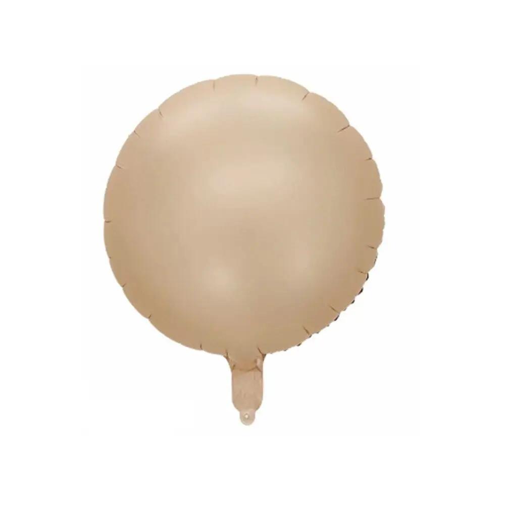 a round balloon on a white background