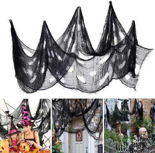 a collage of photos of halloween decorations
