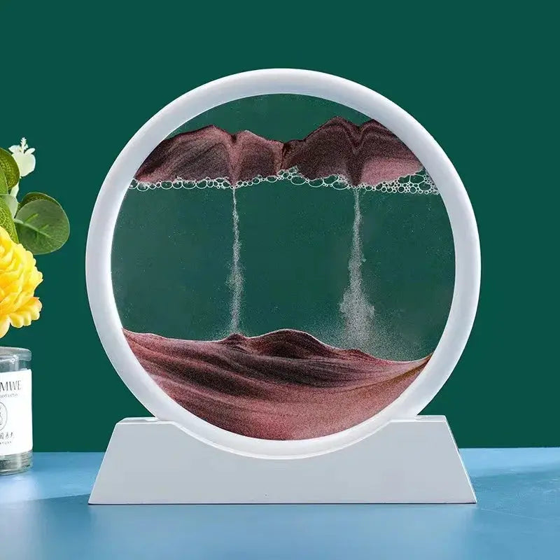 Tiefseelandschaft - 3D bewegliches Sandkunstbild