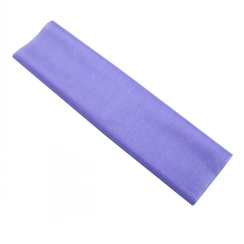 a purple cloth on a white background