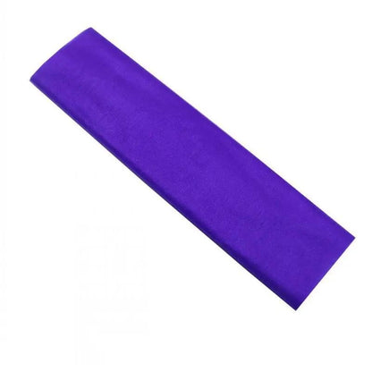 a purple cloth on a white background