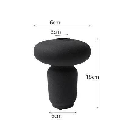 an image of a black knob on a white background