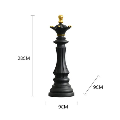 Große Schachfiguren,