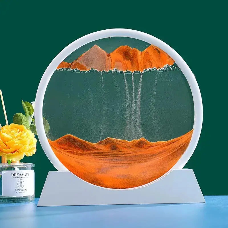 Tiefseelandschaft - 3D bewegliches Sandkunstbild