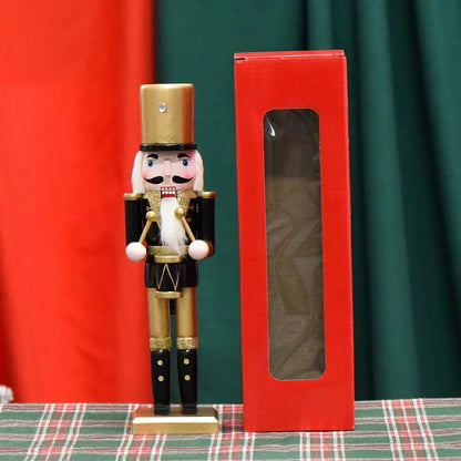 a toy soldier next to a red box